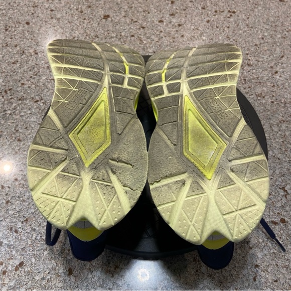 Hoka One One Mach 4 Lime Blue/gray Black F27220K Men’s Size 12D - Picture 6 of 7